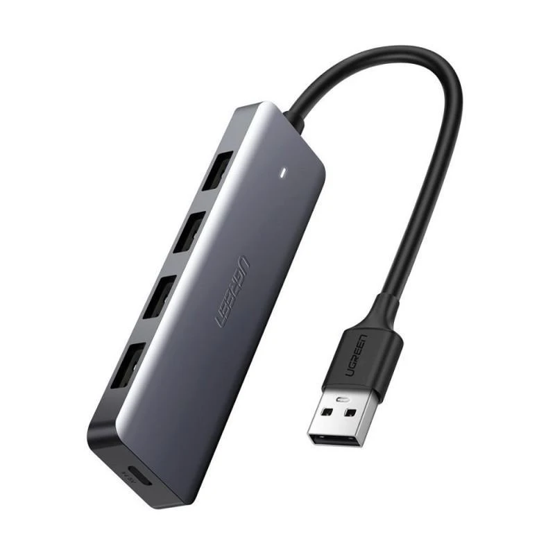 Ugreen 50985 Convertisseur Adaptateur Multiport Hub USB 4 Ports 4-EN-1 - Linksolutions.ma