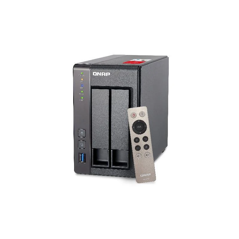Serveur Qnap TS-251+ De Stockage NAS Tour Ethernet/LAN Gris - Linksolutions.ma