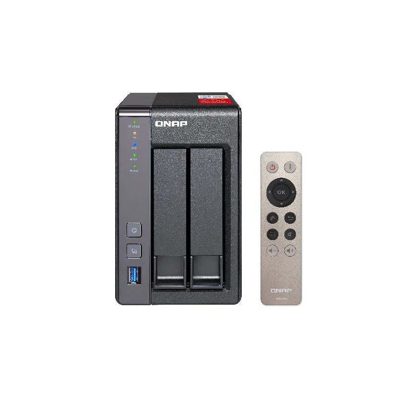 Serveur Qnap TS-251+ De Stockage NAS Tour Ethernet/LAN Gris - Linksolutions.ma