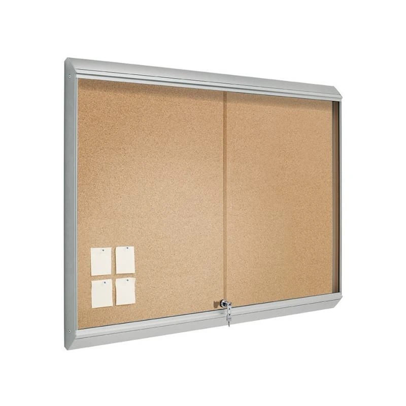 Tableaux TAB005 TABLEAU DAFFICHAGE LIEGE VITRINE 90/120 CM - Linksolutions.ma