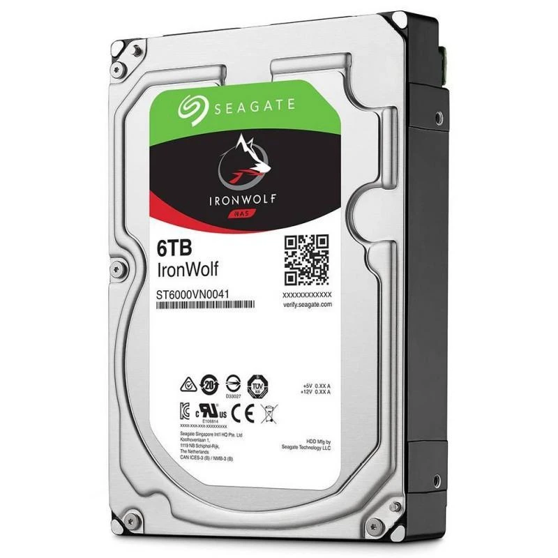 Disque interne Seagate ST6000VN0041 Disque Dur IronWolf 6 To - Linksolutions.ma