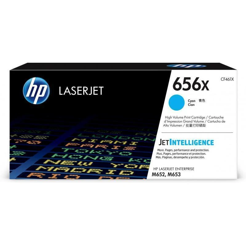 Toner Hp CF461X 656X Original Cyan - Linksolutions.ma