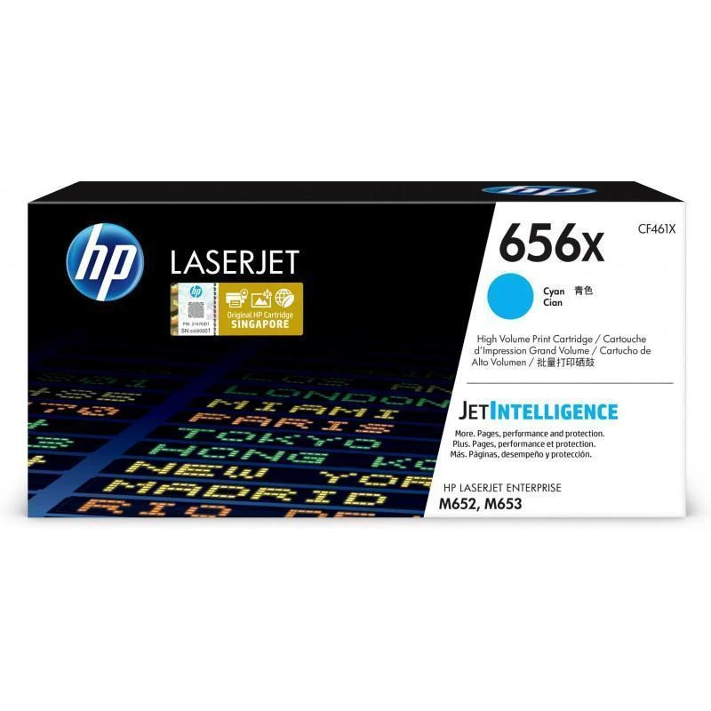 Toner Hp CF461X 656X Original Cyan - Linksolutions.ma