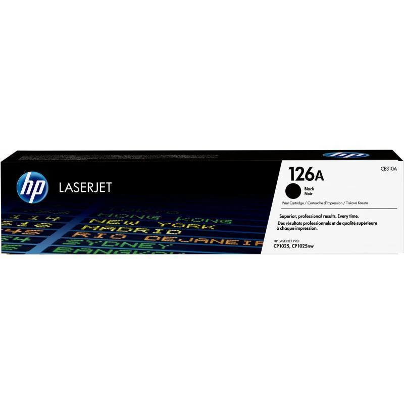 Toner Hp CE310A 126A Original Noir - Linksolutions.ma