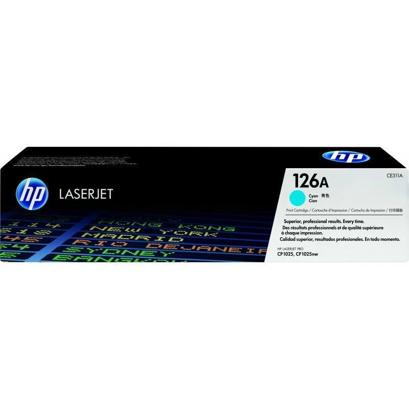Toner Hp CE311A 126A Original Cyan - Linksolutions.ma