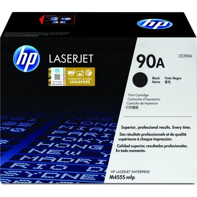 Toner Hp CE390A 90A Original Noir - Linksolutions.ma