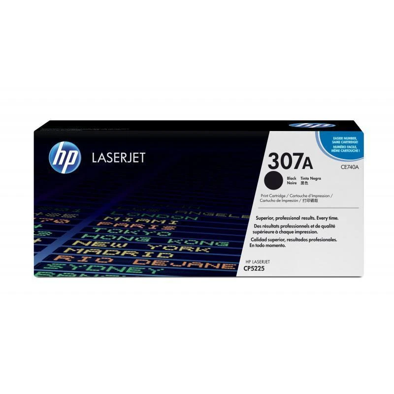 Toner Hp CE740A 307A Original Noir - Linksolutions.ma