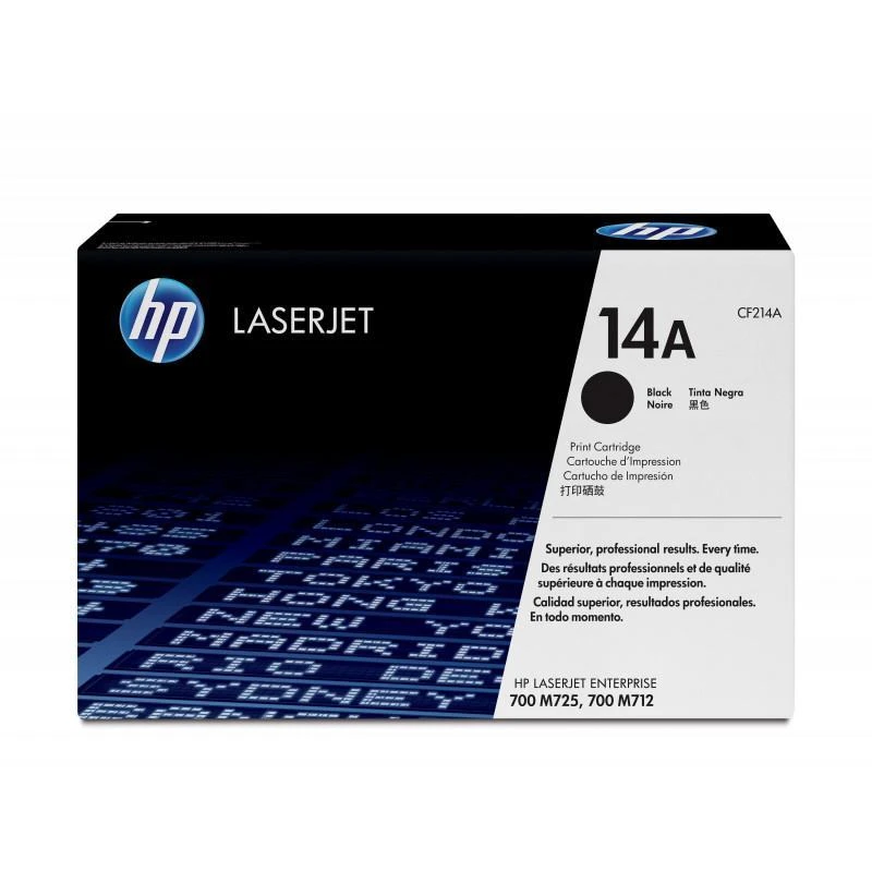 Toner Hp CF214A 14A Original Noir - Linksolutions.ma