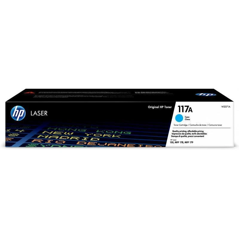 Toner Hp W2071A 117A Original Cyan - Linksolutions.ma