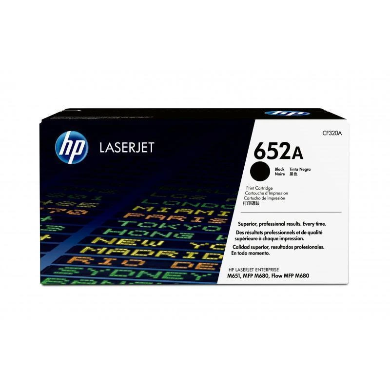 Toner Hp CF320A 652A Original Noir - Linksolutions.ma