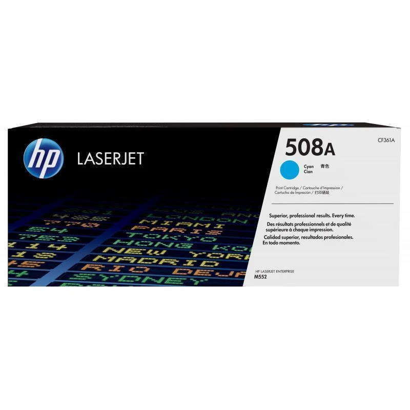 Toner Hp CF361A 508A Original Cyan - Linksolutions.ma