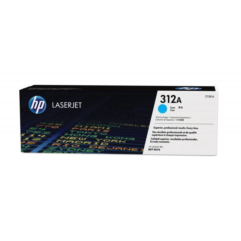 Toner Hp CF381A 312A Original Cyan - Linksolutions.ma