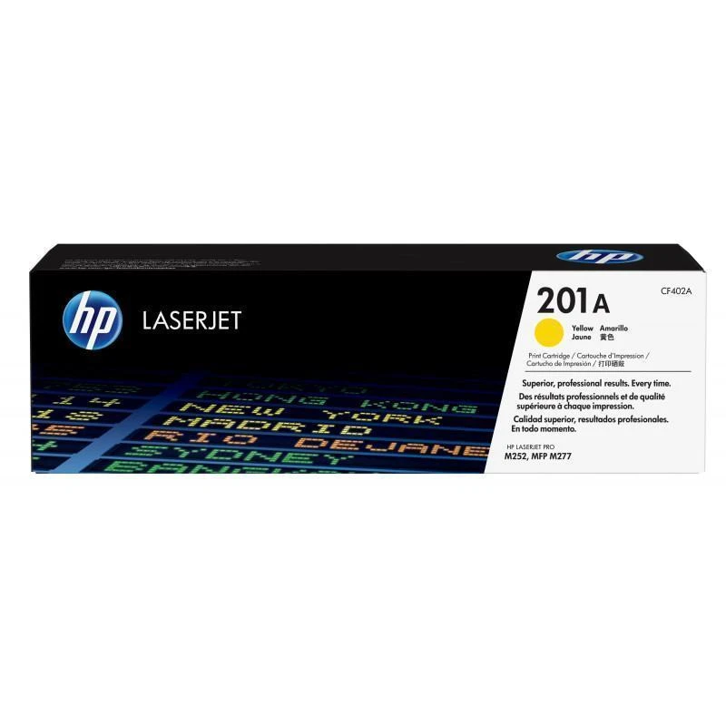 Toner Hp CF402A 201A Original Jaune - Linksolutions.ma