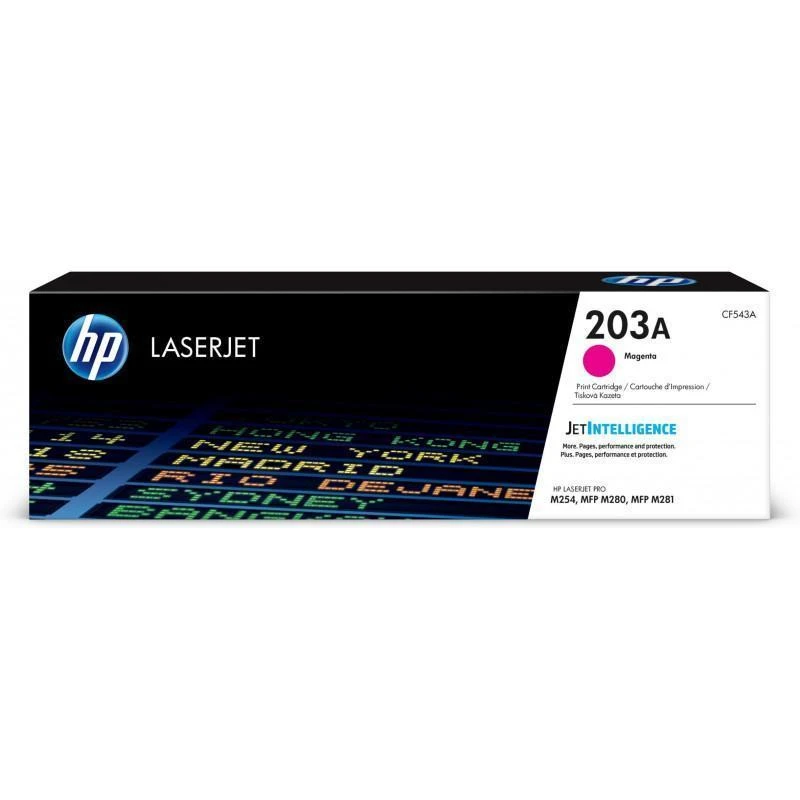 Toner Hp CF543A 203A Original Magenta - Linksolutions.ma