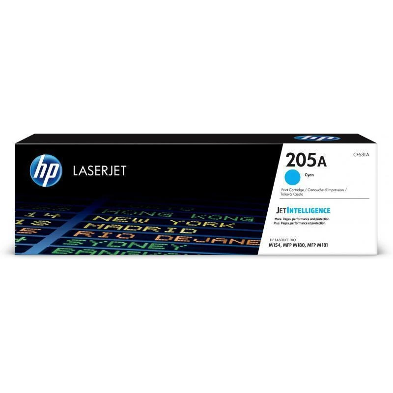 Toner Hp CF531A 205A Original Cyan - Linksolutions.ma