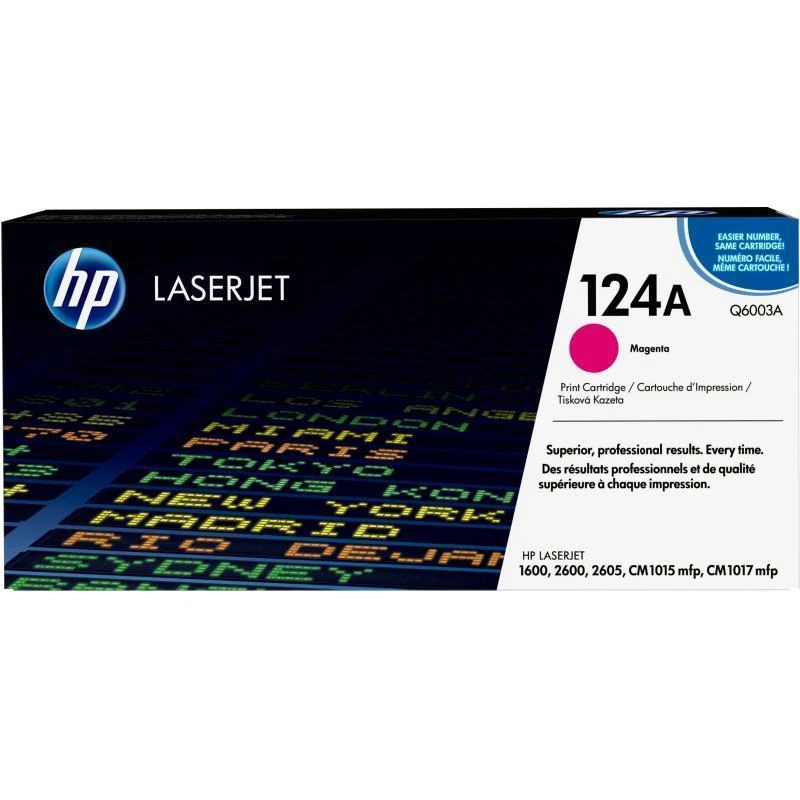 Toner Hp Q6003A 124A Original Magenta - Linksolutions.ma