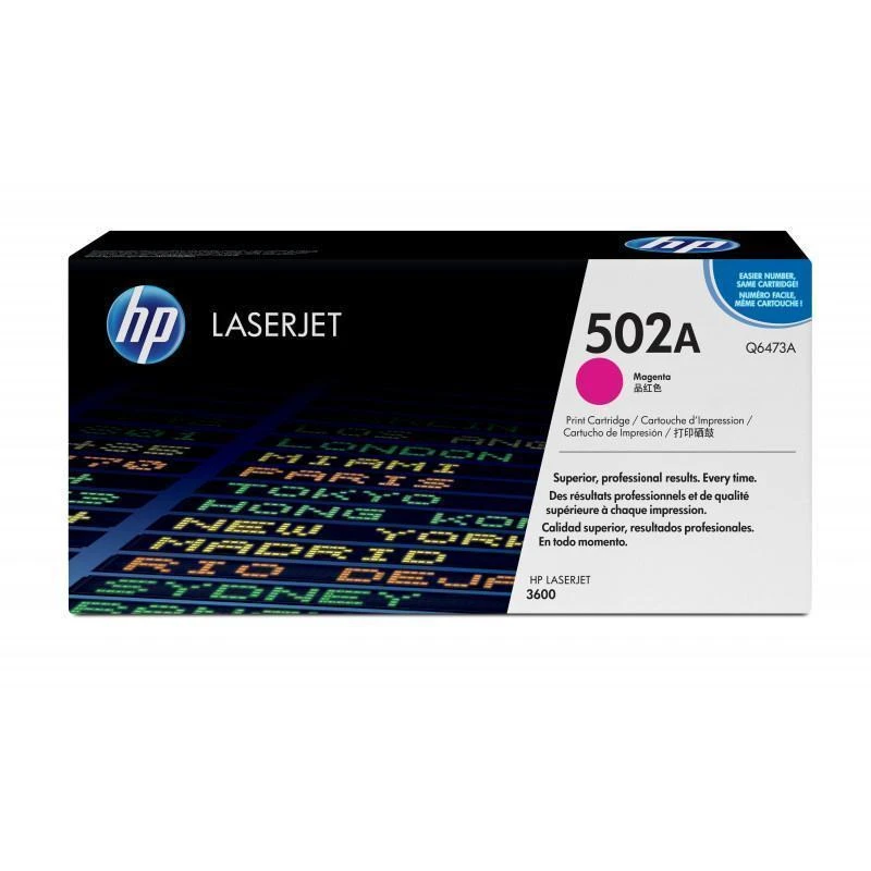 Toner Hp Q6473A 502A Original Magenta - Linksolutions.ma
