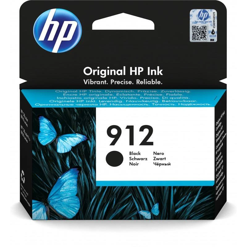 Cartouche Hp 3YL80AE 912 Noire Authentique - Linksolutions.ma