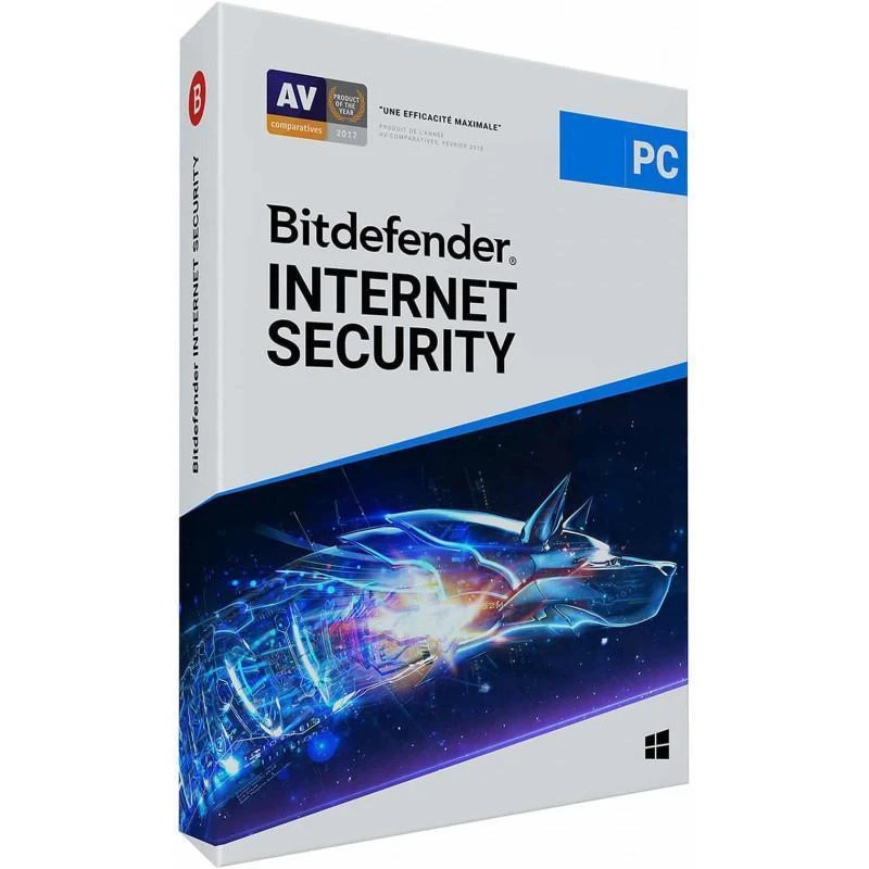 Antivirus Bitdefender CR_IS_1_12EXFR Internet Security 1 User 12 Months - Linksolutions.ma