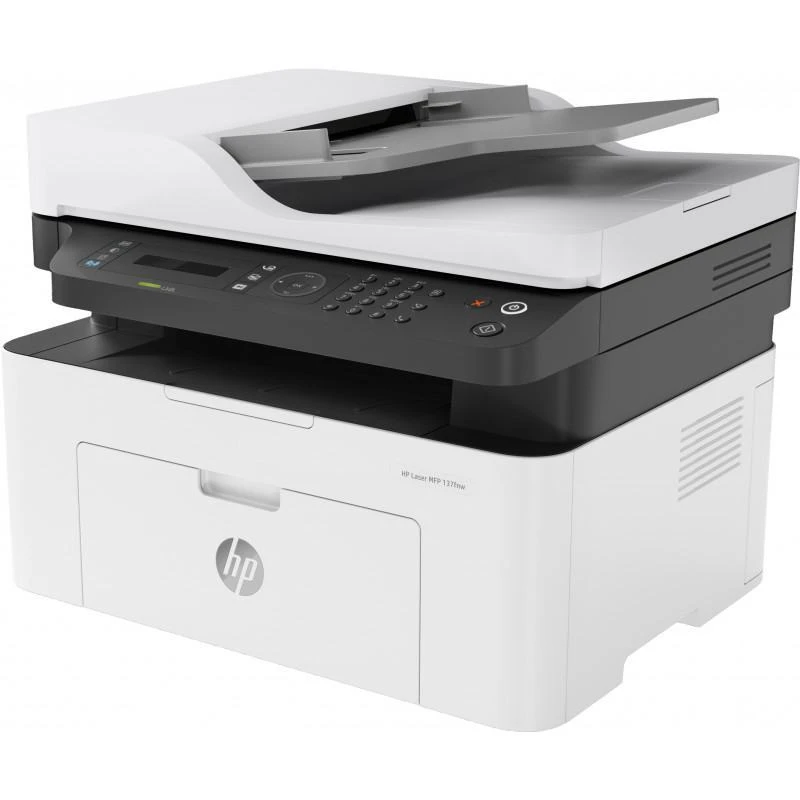 Imprimante Hp 4ZB84A Multifonction Laser 137fnw - Linksolutions.ma