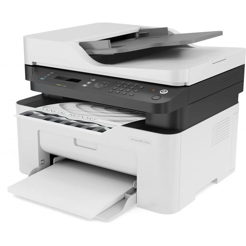 Imprimante Hp 4ZB84A Multifonction Laser 137fnw - Linksolutions.ma