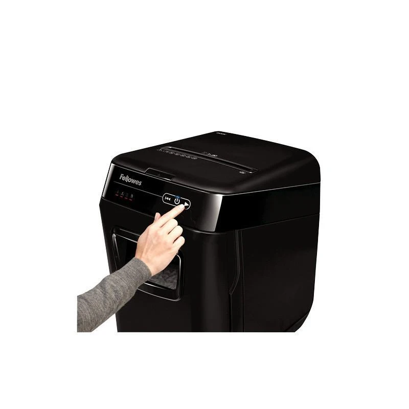Fellowes 4653601 AutoMax 200C Destructeur De Papier Destruction Croisee 23 Cm Noir - Linksolutions.ma