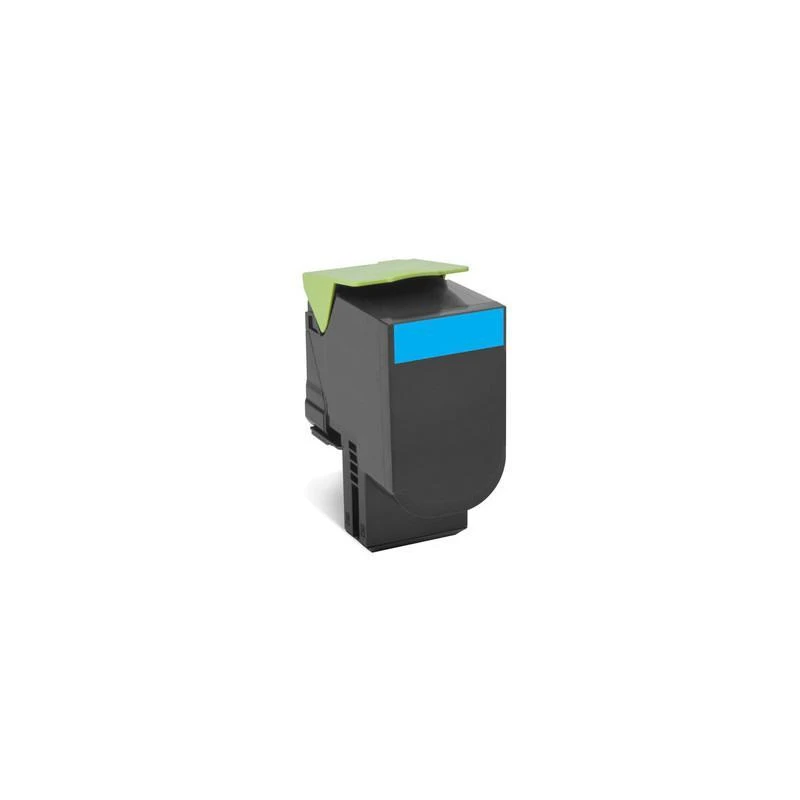 Toner Lexmark 80C80C0 Cartouche 808C CYAN - Linksolutions.ma