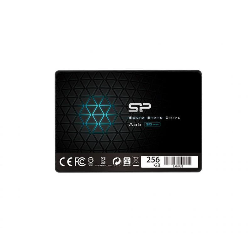 Interne SSD Silicon power SP256GBSS3A55S25 Ace A55 2.5 256 Go Serie ATA III 3D TLC - Linksolutions.ma