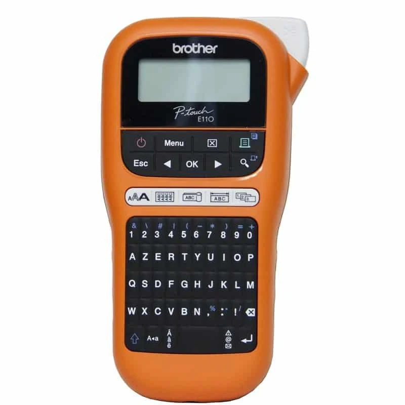 Etiqueteuse Brother PT-E110VP Imprimante Pour Etiquettes Thermique Directe Couleur 180 X 180 DPI TZe AZERTY - Linksolutions.ma