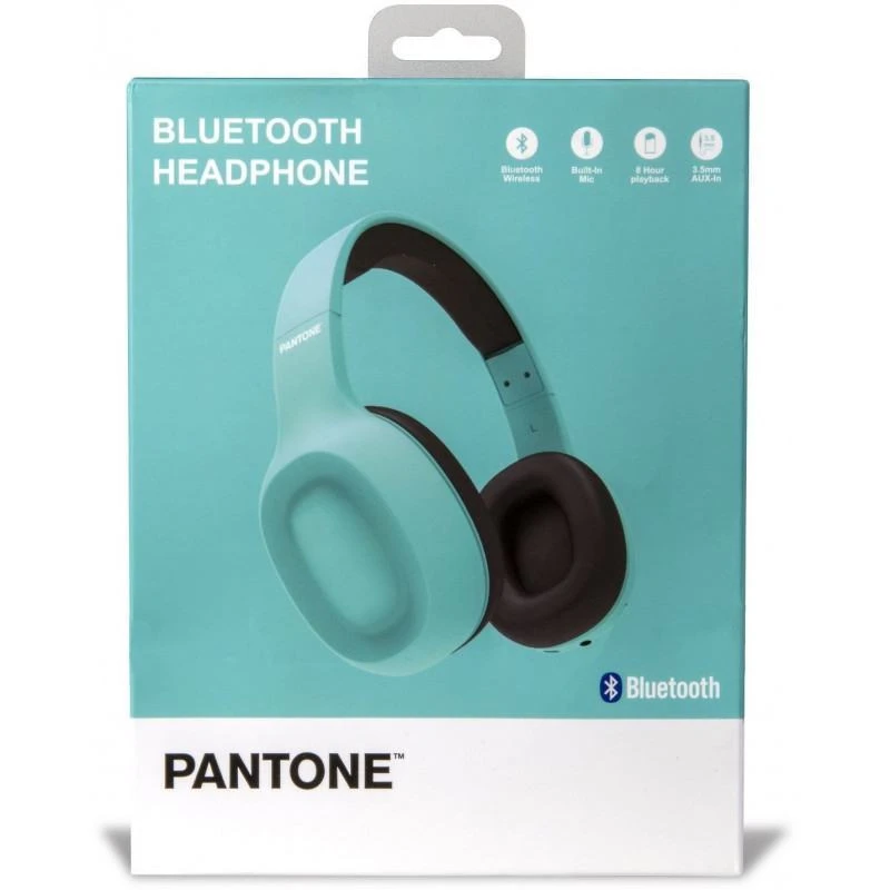 Casque Celly PT-WH002L Bluetooth Pantone CYAN - Linksolutions.ma