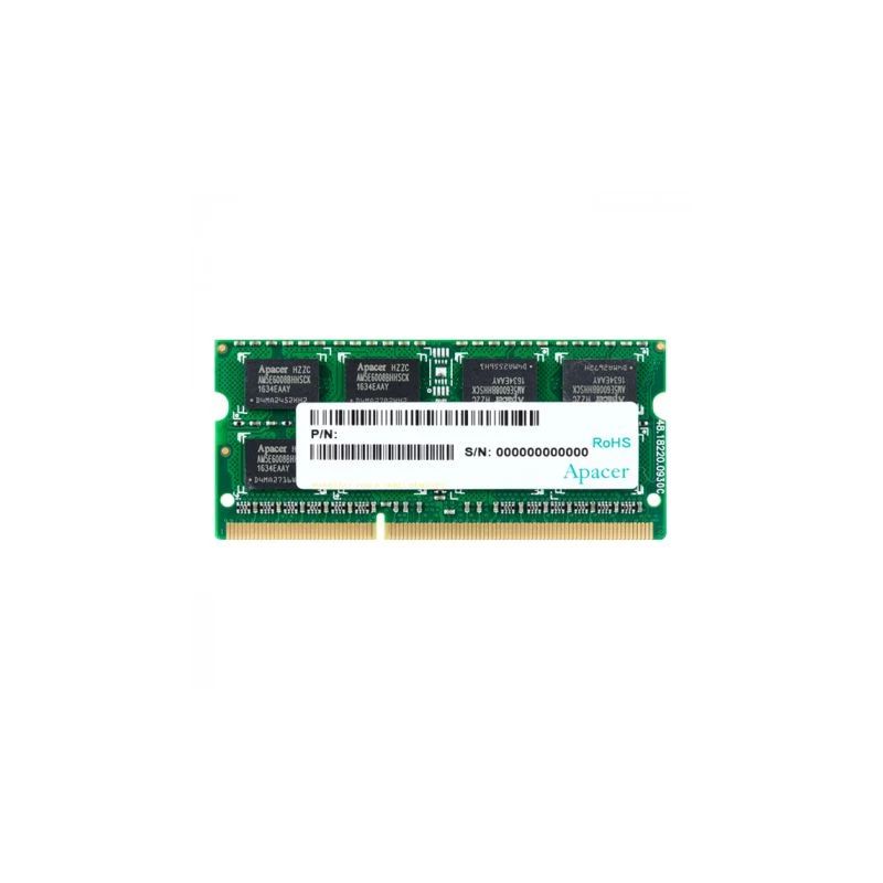 RAM Apacer AP-D22.27190S.001 Barrette Memoire 4GB DDR4-3200 SODIMM - Linksolutions.ma
