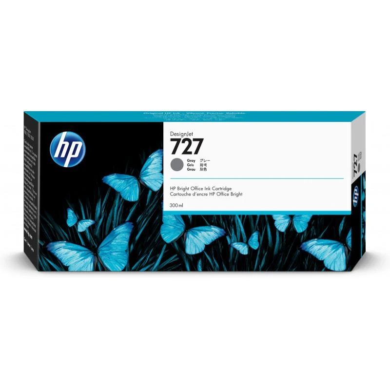 Cartouche Hp F9J80A 727 Cartouchegrise 300 Ml - Linksolutions.ma