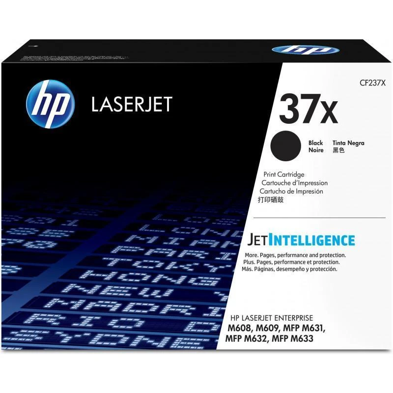 Toner Hp CF237X Cartouche De Noir Authentique 37X LaserJet Grande Capacite - Linksolutions.ma