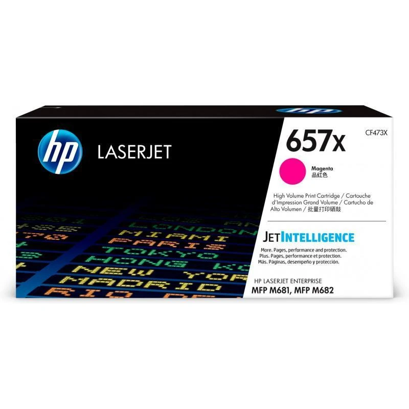 Toner Hp CF473X Cartouche De Magenta 657X LaserJet Grande Capacite Authentique - Linksolutions.ma