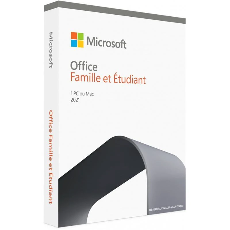 Microsoft Microsoft 79G-05401 MS Office Home And Student 2021 French Africa Only Medialess - Linksolutions.ma