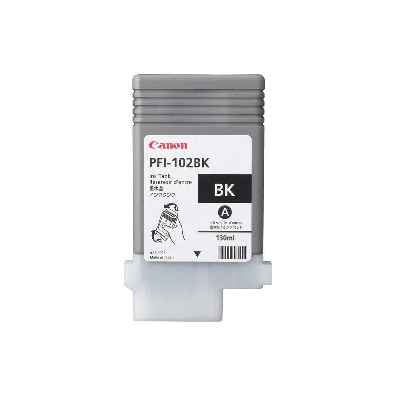 Cartouche Canon 0895B001 Dencre PFI-102BK Noir - Linksolutions.ma