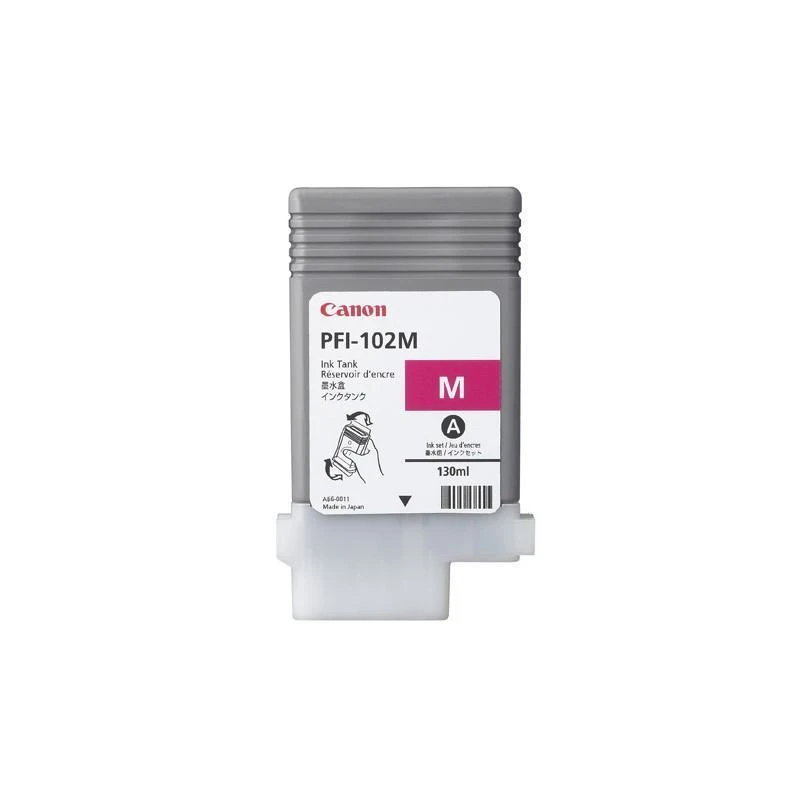 Cartouche Canon 0897B001 PFI-102M Original Magenta - Linksolutions.ma