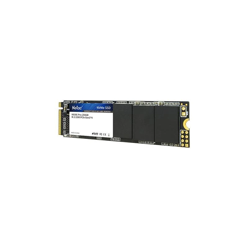 Interne SSD Netac NT01N930E-256G-E4X DISQUE DUR M.2 SSD 256 GB 2280 PCIE NVME - Linksolutions.ma