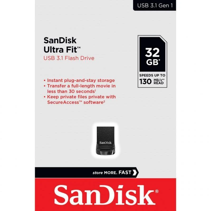 13841-sandisk-ultra-fit-usb-31-flash-drive-32-go-SDCZ430-032G-G46-linksolutions-ma.webp Clé USB Sandisk SDCZ430-032G-G46 ULTRA FIT USB 3.1 FLASH DRIVE 32 GO - Linksolutions.ma