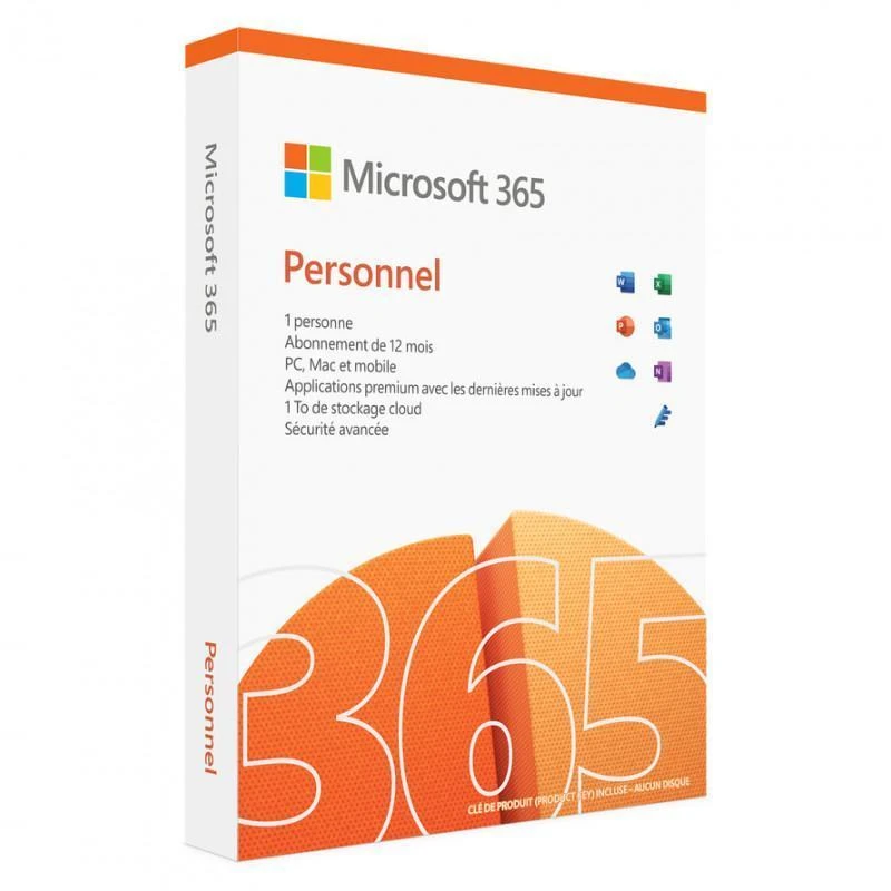 Microsoft Microsoft QQ2-00890 Office 365 Personal Francais 1 Annee(s) - Linksolutions.ma
