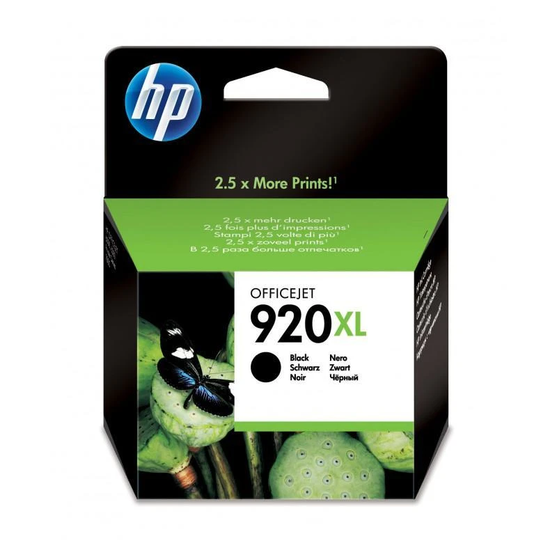 Cartouche Hp CD975AE 920XL Noir Grande Capacite Authentique - Linksolutions.ma