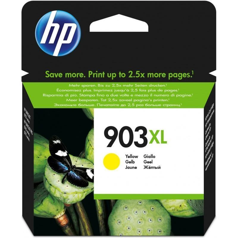 Cartouche Hp T6M11AE 903XL Original Jet Dencre Jaune - Linksolutions.ma