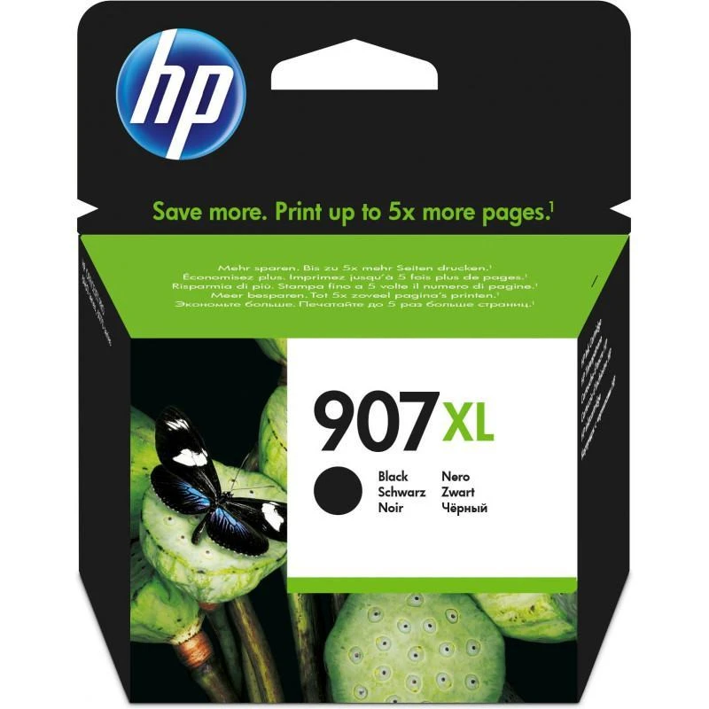 Cartouche Hp T6M19AE 907XL Noire Grande Capacite (XL) - Linksolutions.ma