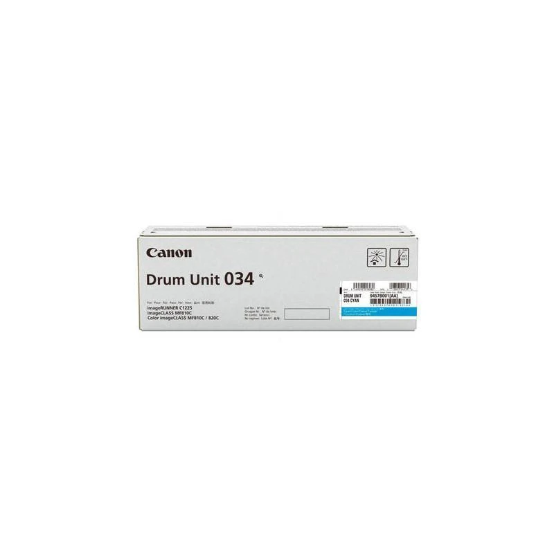 Toner Canon 9457B001AA Drum Unit 034 Cyan - Linksolutions.ma
