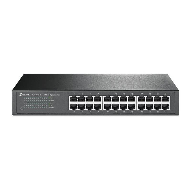 Tp-link TL-SG1024D Commutateur Reseau Non-gere Gigabit Ethernet (10/100/1000) Gris - Linksolutions.ma