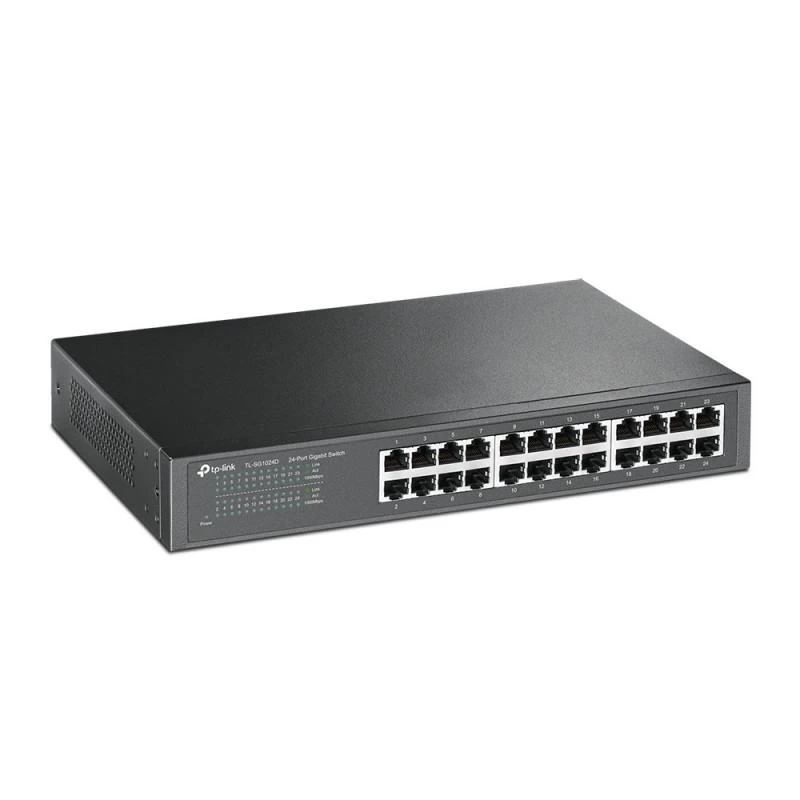 Tp-link TL-SG1024D Commutateur Reseau Non-gere Gigabit Ethernet (10/100/1000) Gris - Linksolutions.ma