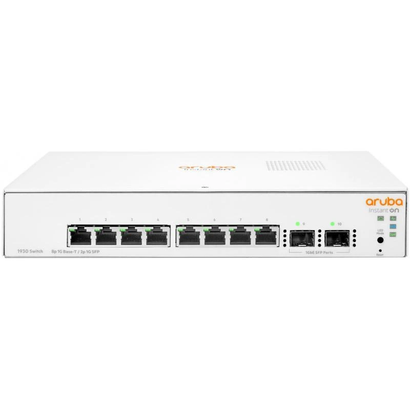 Hpe JL680A Switch Aruba IOn 1930 8G 2SFP - Linksolutions.ma
