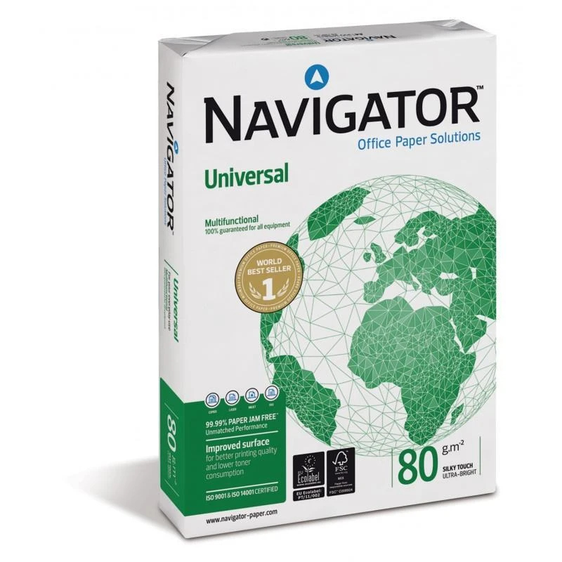 Papier Navigator RN0A4 Ramette De Universal A4 80g - Linksolutions.ma