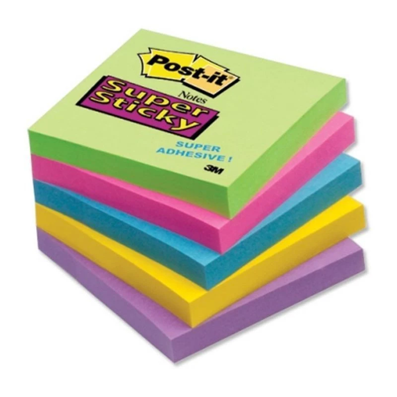 Post-it PCN015 BLOCS DE 100 NOTES REPOSITIONNABLES POST IT CouleurIS AUX CHOIX LOT DE 10 BLOCS - Linksolutions.ma