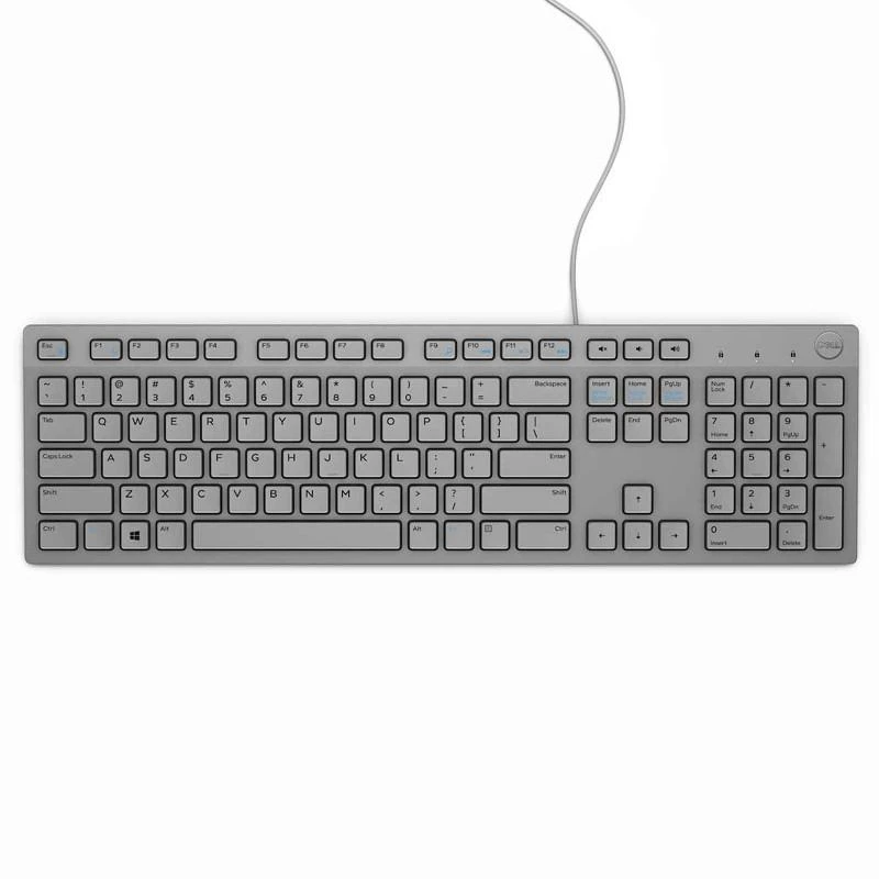 Dell 580-ADHF Clavier Multimedia KB216 Francais (AZERTY) Gris - Linksolutions.ma